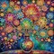 5D Special Shape Diamond Art Kits for Beginners, Diamond Painting Kits for Adults Vase, Crystal Rhinestones Diamond Painting for Home Wall Decoration Gift 12×12inch/30×30cm, Flower